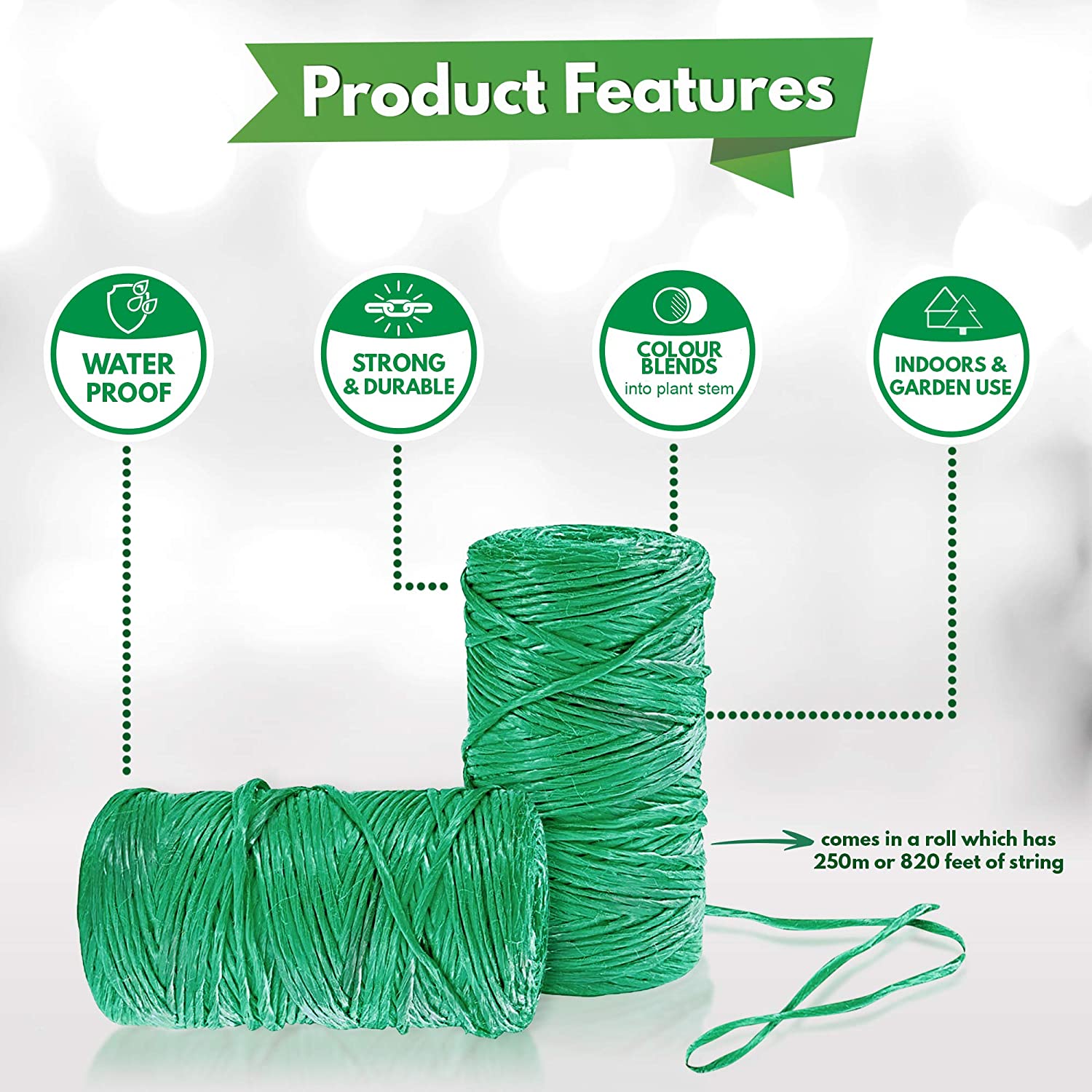 Garden Polypropylene Twine - 250m