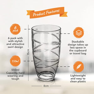 Acrylic Glasses Clear Product Feature