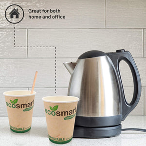 Coffee Cups in Wall Background