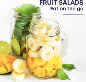 Mason Jars with Salad