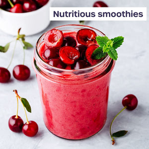 Oats Jar with Smoothie