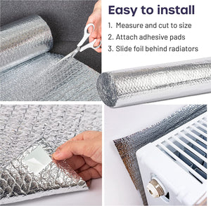 Radiator Foil Installation