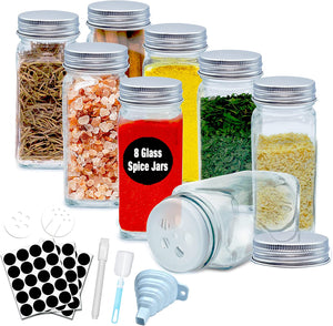 Spice Jars 8Pack Main Image