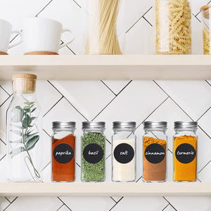 Spice Jars Wall Background