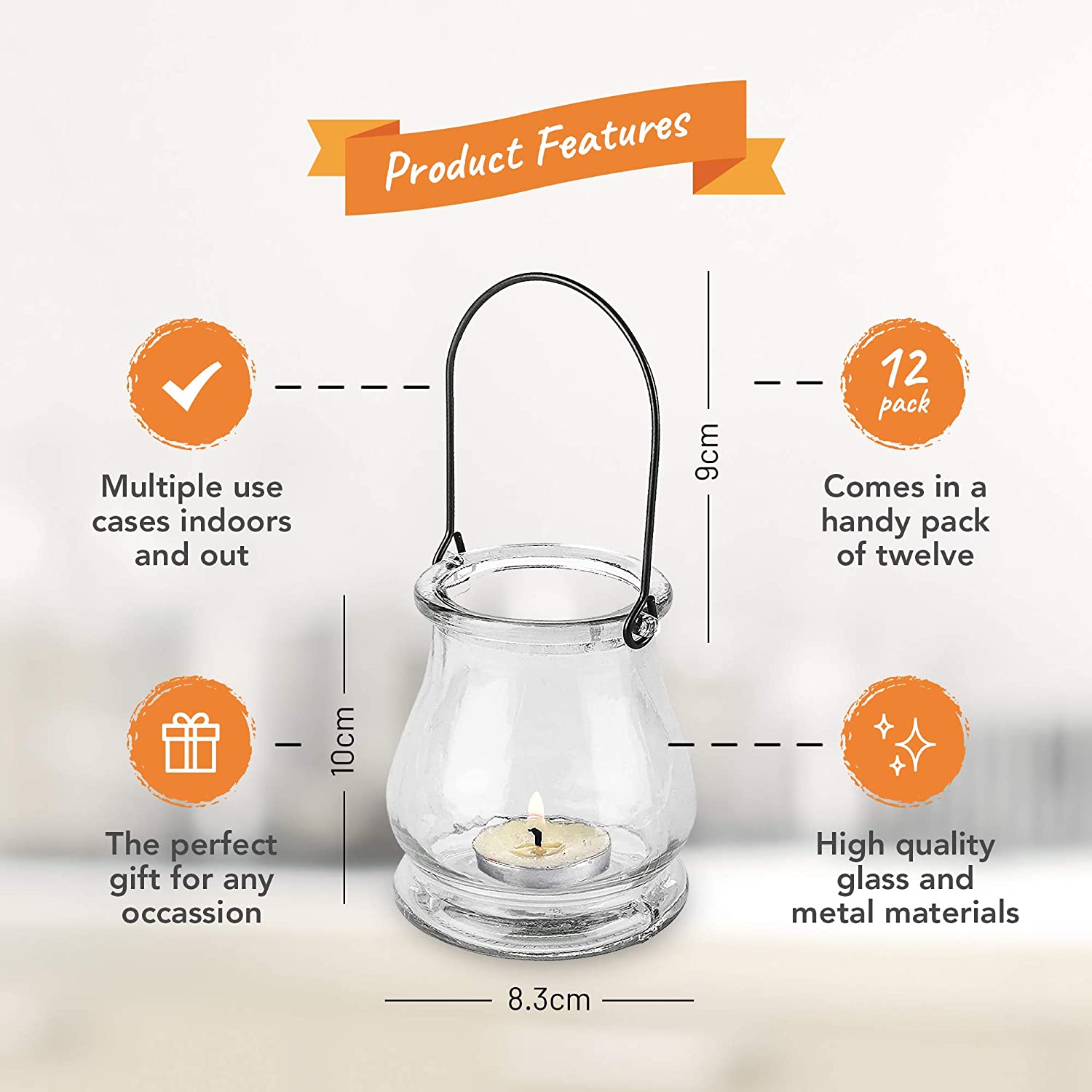 Tealight Glass Product Features