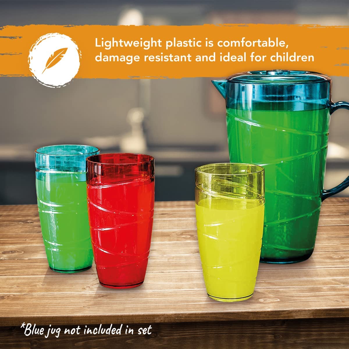 Acrylic Glasses Colour Juice