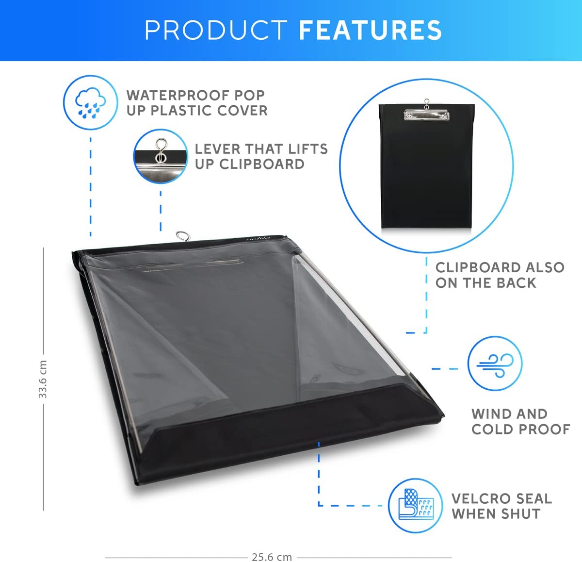 Clipboard A4 Portrait Product Feature