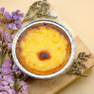 Foil Pie Lifestyle Image Brown Background