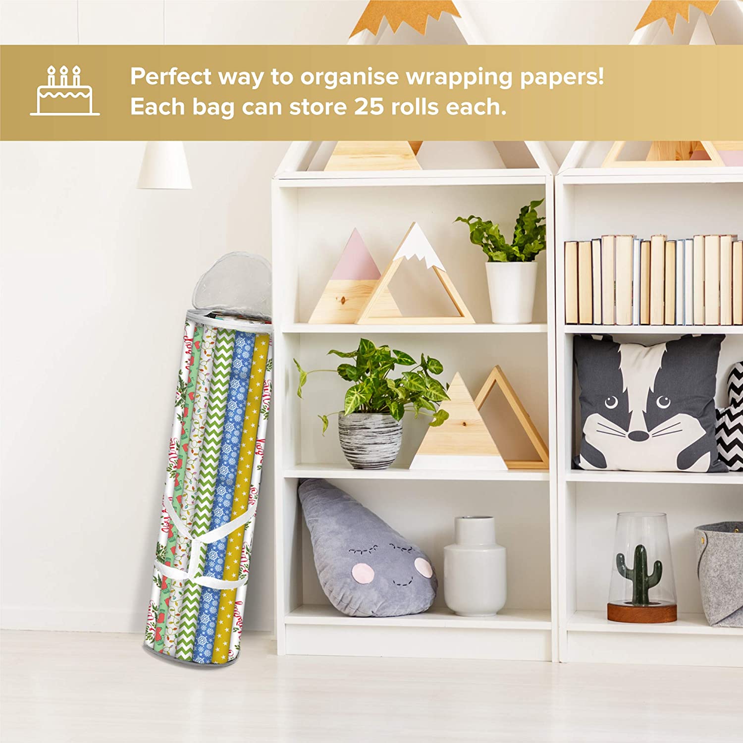 Gift Wrap Wall Background