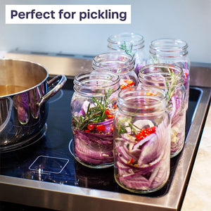 Mason Jar with Pickling