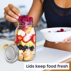 Mason Jar with Smoothie