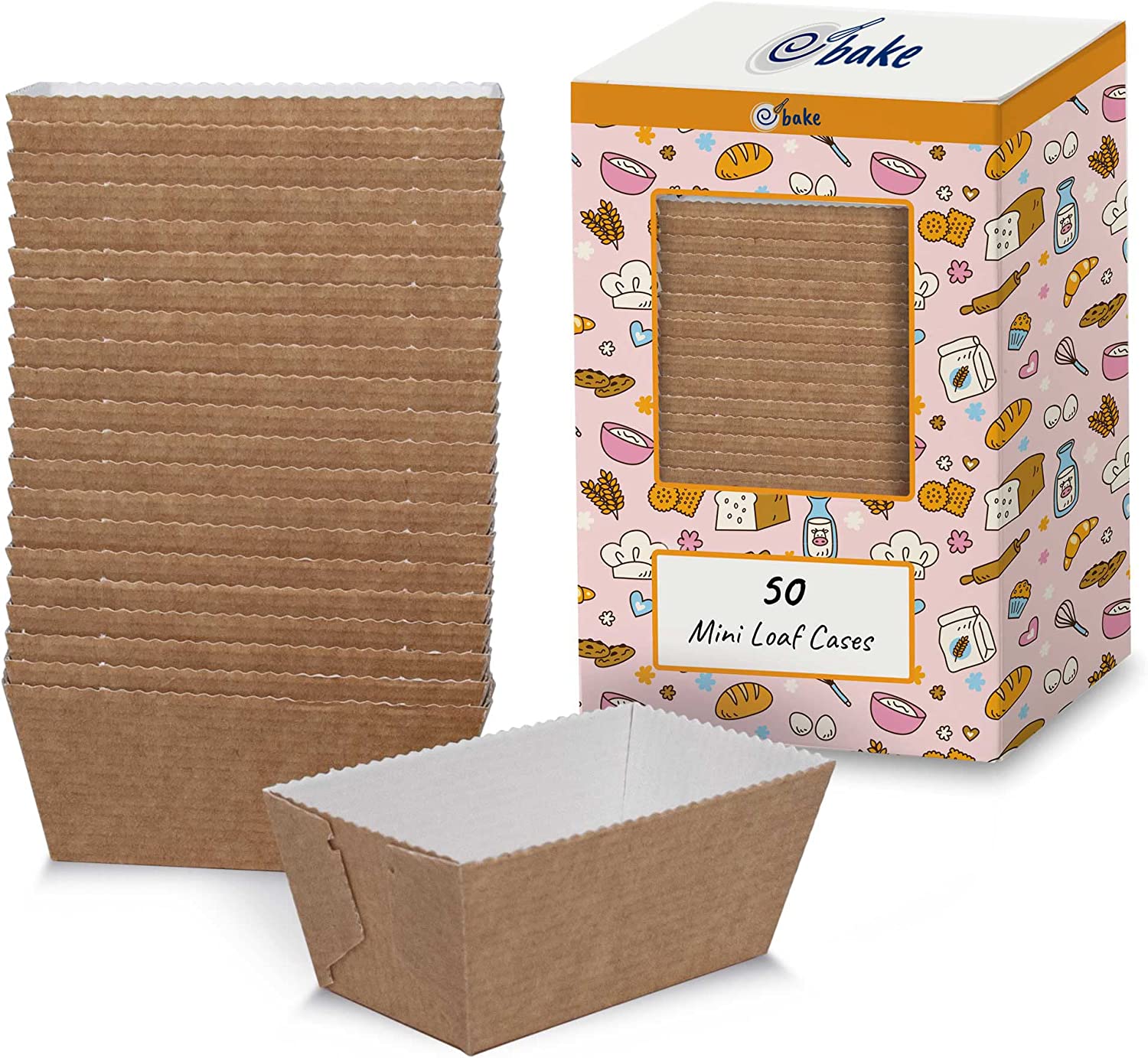 Mini Loaf Case 50 Pack Main Image