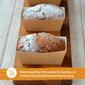 Mini Loaf Case LifestyleI mage Cake loaf