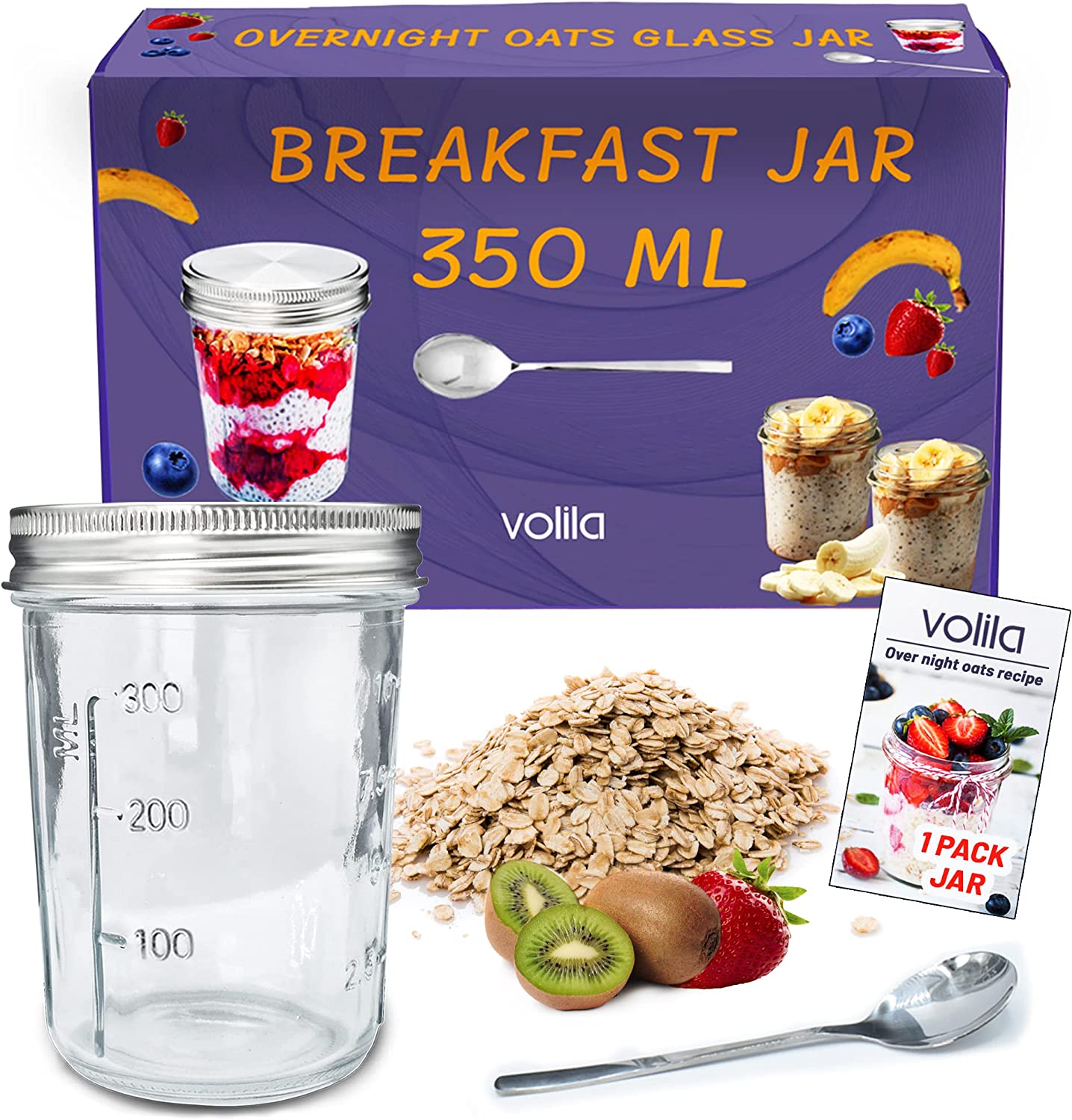 Oats Jar 1 Pack Main Image