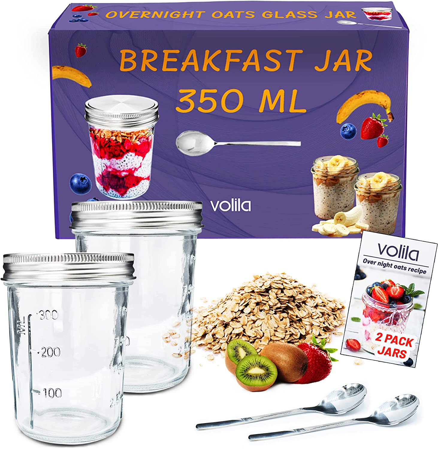 Oats Jar 2 Pack Main Image