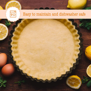 Quiche Tin Lifestyle Image in Table Background