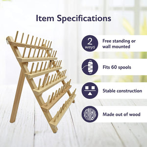 Spools Wooden Product Feature
