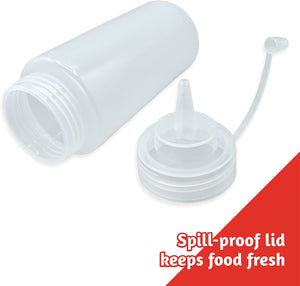 Squeezy Bottle White Background