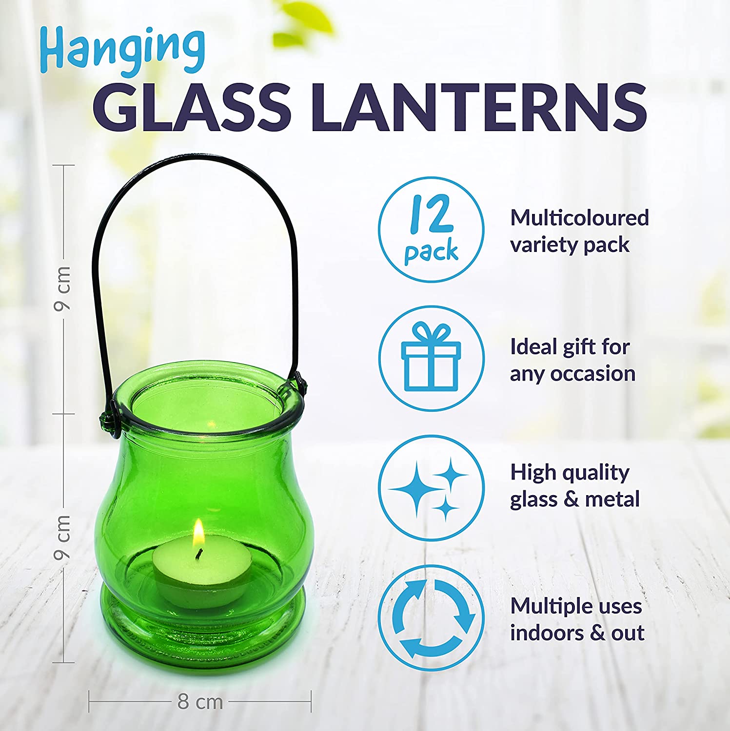 Tealight Glass Colour Product Feature