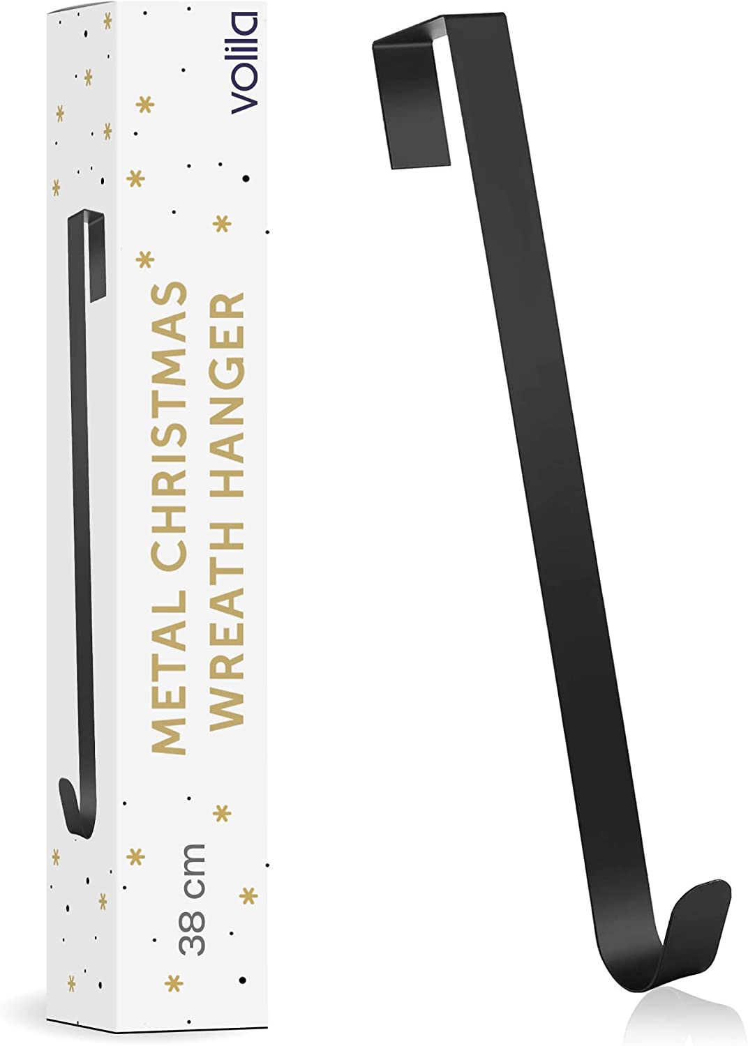 Wreath Hanger Black 38cm Main Image