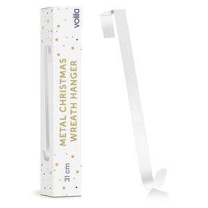 Wreath Hanger White 31cm Main Image