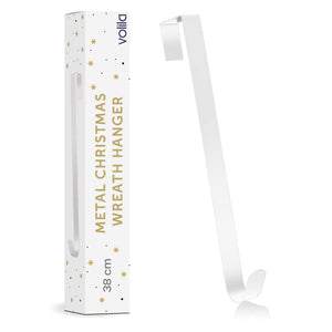 Wreath Hanger White 38cm Main Image