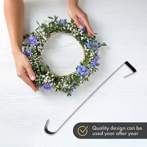 Wreath Hanger White Background