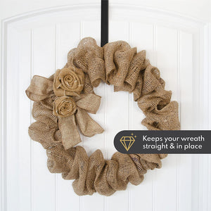 Wreath Hanger White Door